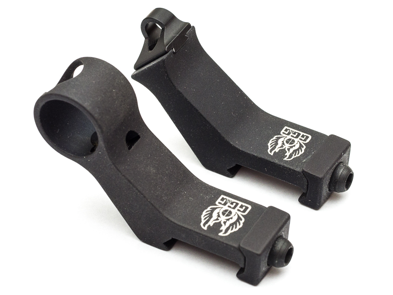 WTS KAC Micro Folding Offset 45 Degree Sight Set, GG&G 45 Degree