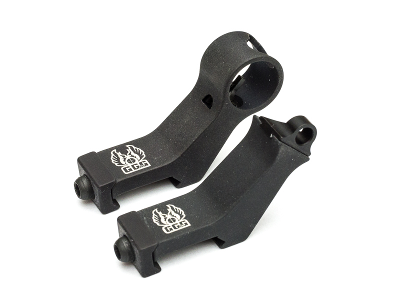 WTS KAC Micro Folding Offset 45 Degree Sight Set, GG&G 45 Degree